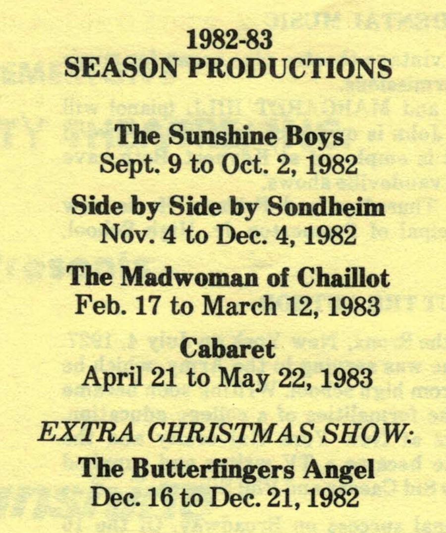 1982-1983 Season